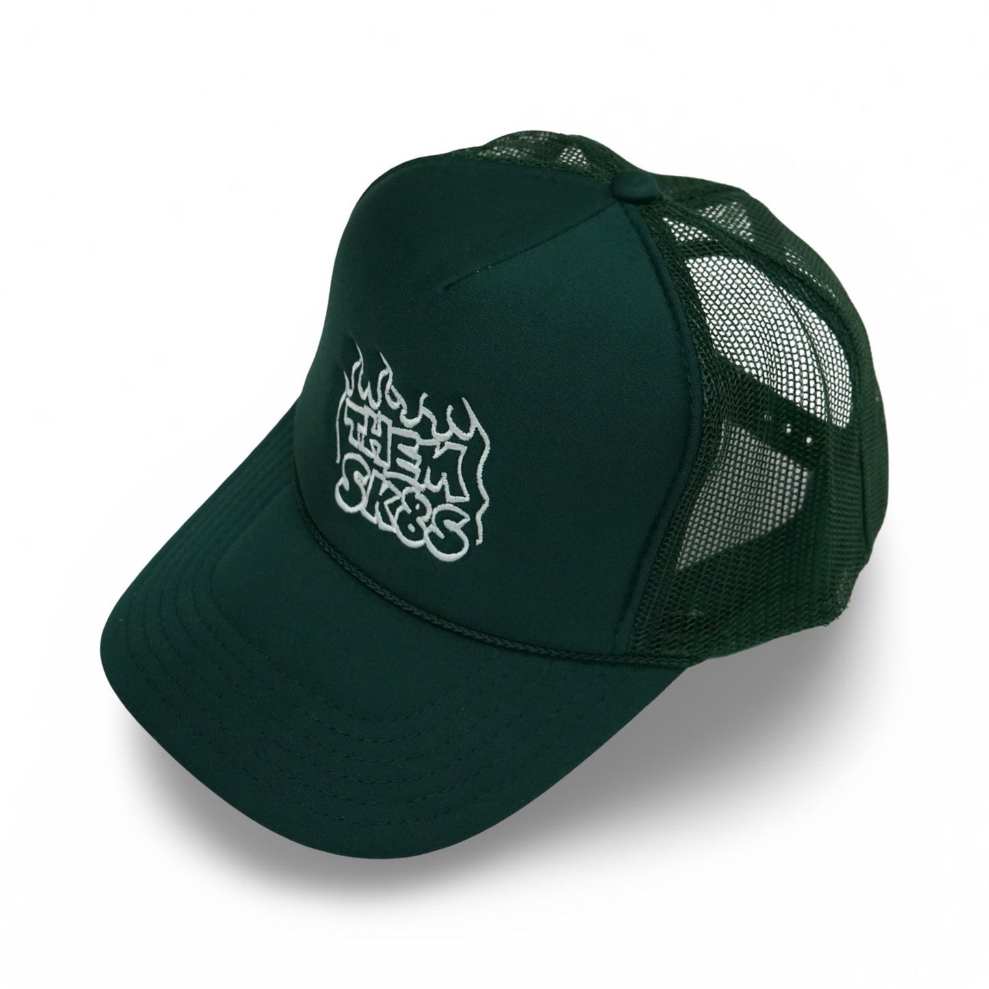 THEM SKATES - FIRE - TRUCKER - GREEN