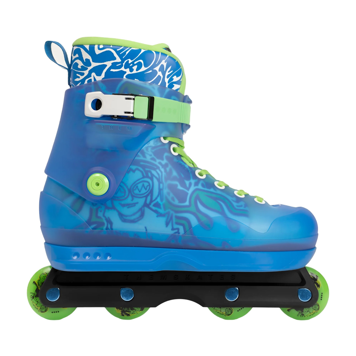 THEM Jet Set Radio Turbo street mod skates