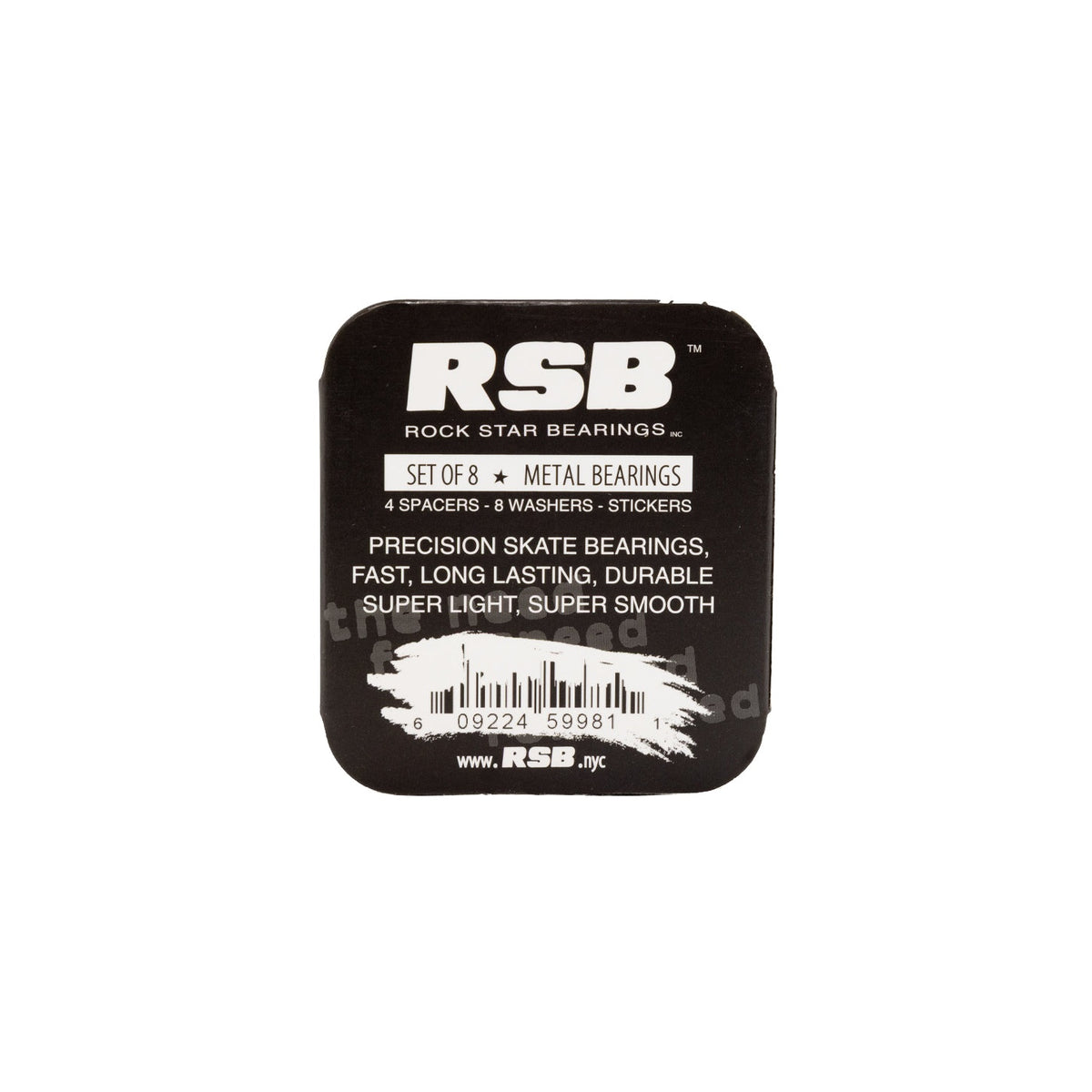 RSB Metal Bearings - 8 Pack