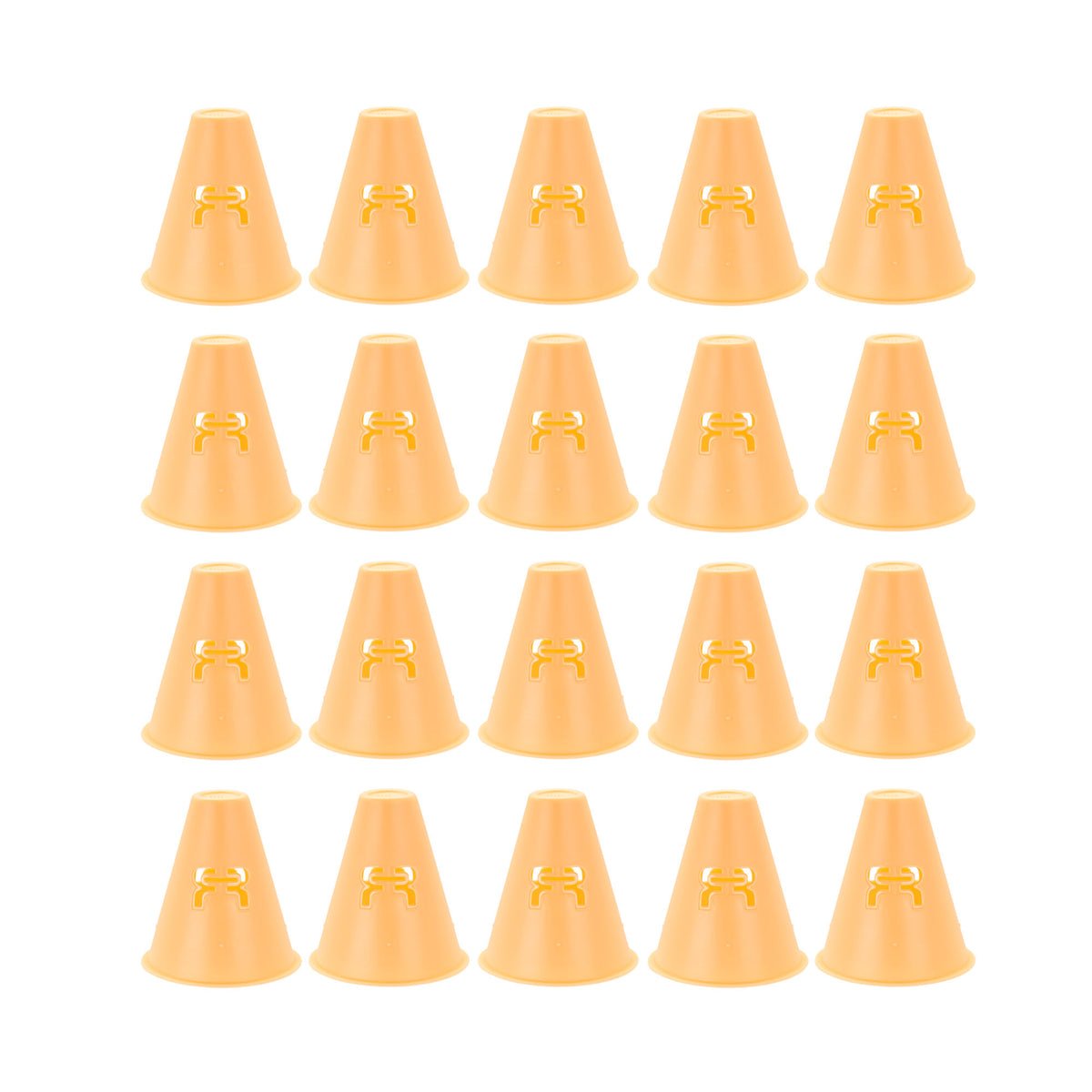 FR Skates slalom cones peach, pack of 20