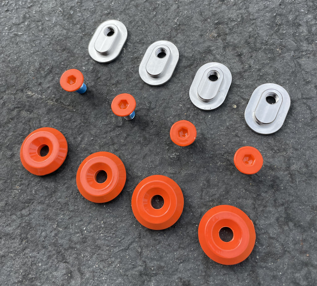 THEM Cuff Bolts - Orange