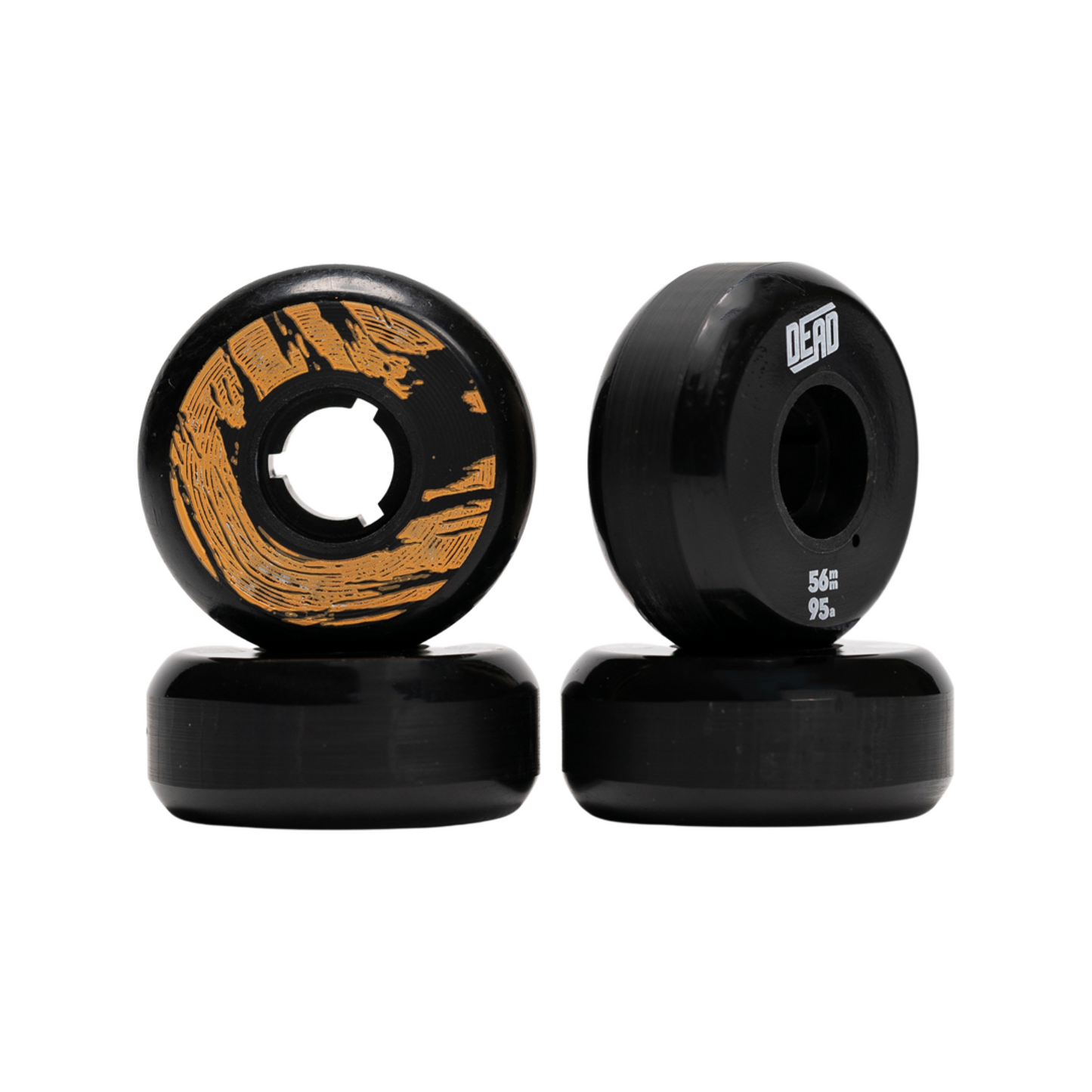 DEAD WHEELS 56MM 95A - BLACK