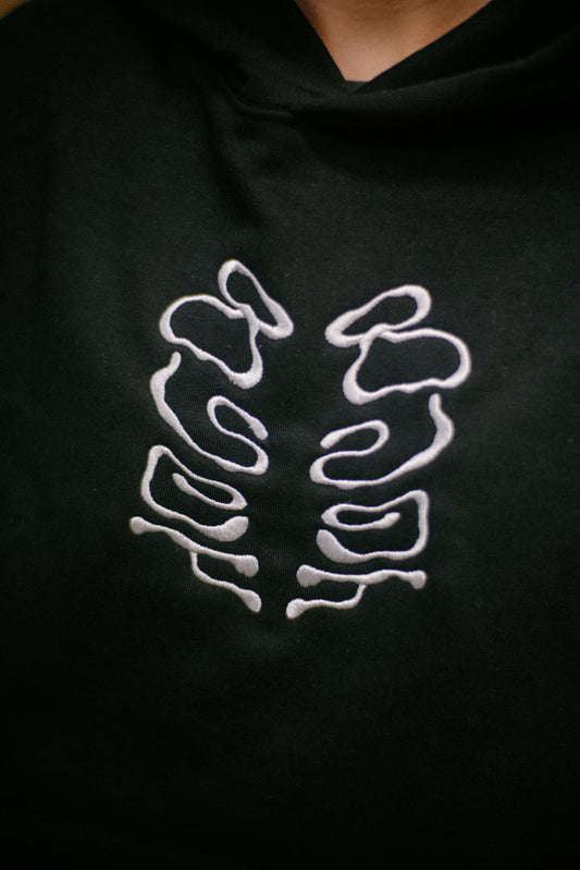 8SET x Silvia hoodie, black – view 5