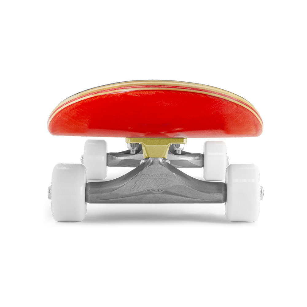 Enuff Lucky Cat Complete Skateboard 8" Red - nose