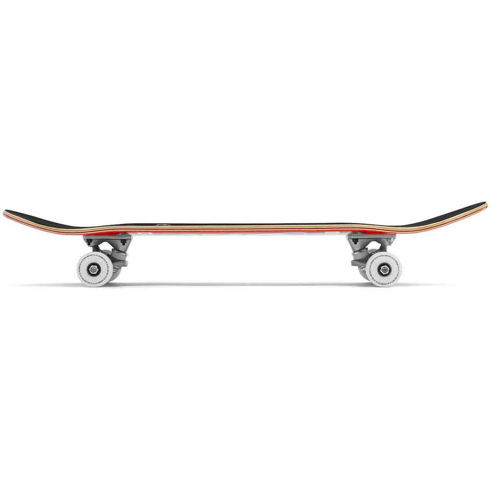 Enuff Lucky Cat Mini Complete Skateboard Red - side