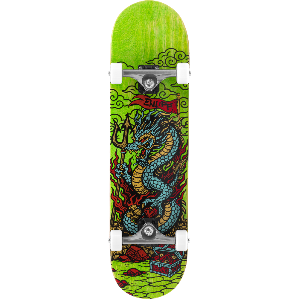 Enuff Yokai Complete Skateboard Dragon - graphic
