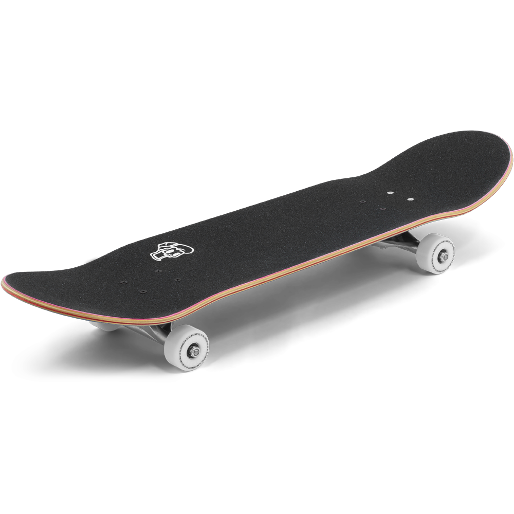 Enuff Yokai Complete Skateboard Kitsune - angle grip
