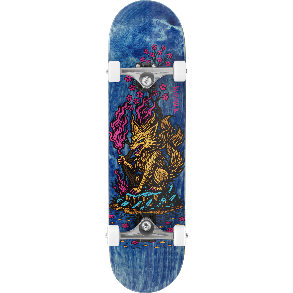 Enuff Yokai Complete Skateboard Kitsune - graphic