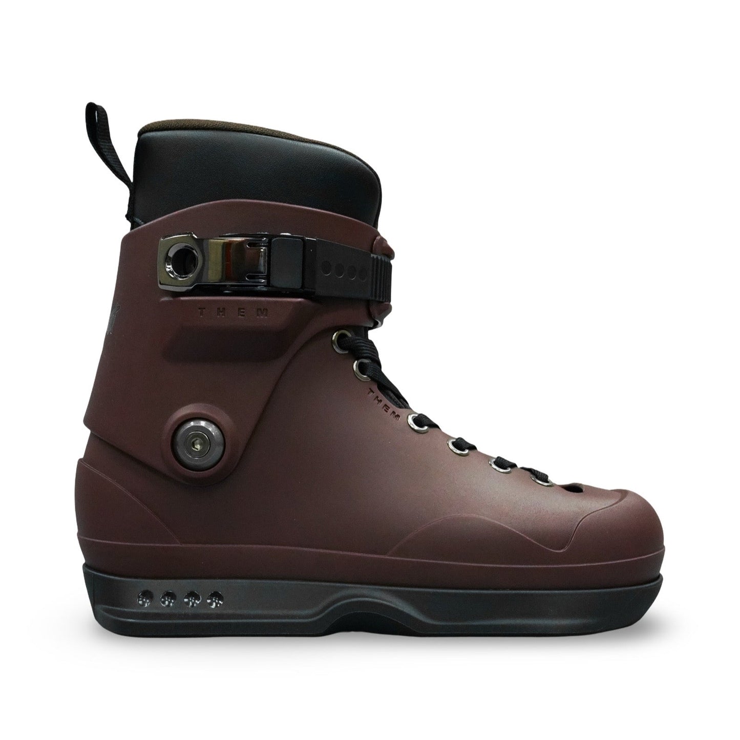 THEM 909 SEAN DARST PRO MODEL BOOT ONLY- BLACK SOULS - BURGUNDY - PRE - ORDER