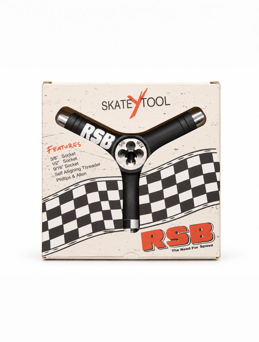 RSB Y Skate Tool Black – Rock Star Bearings