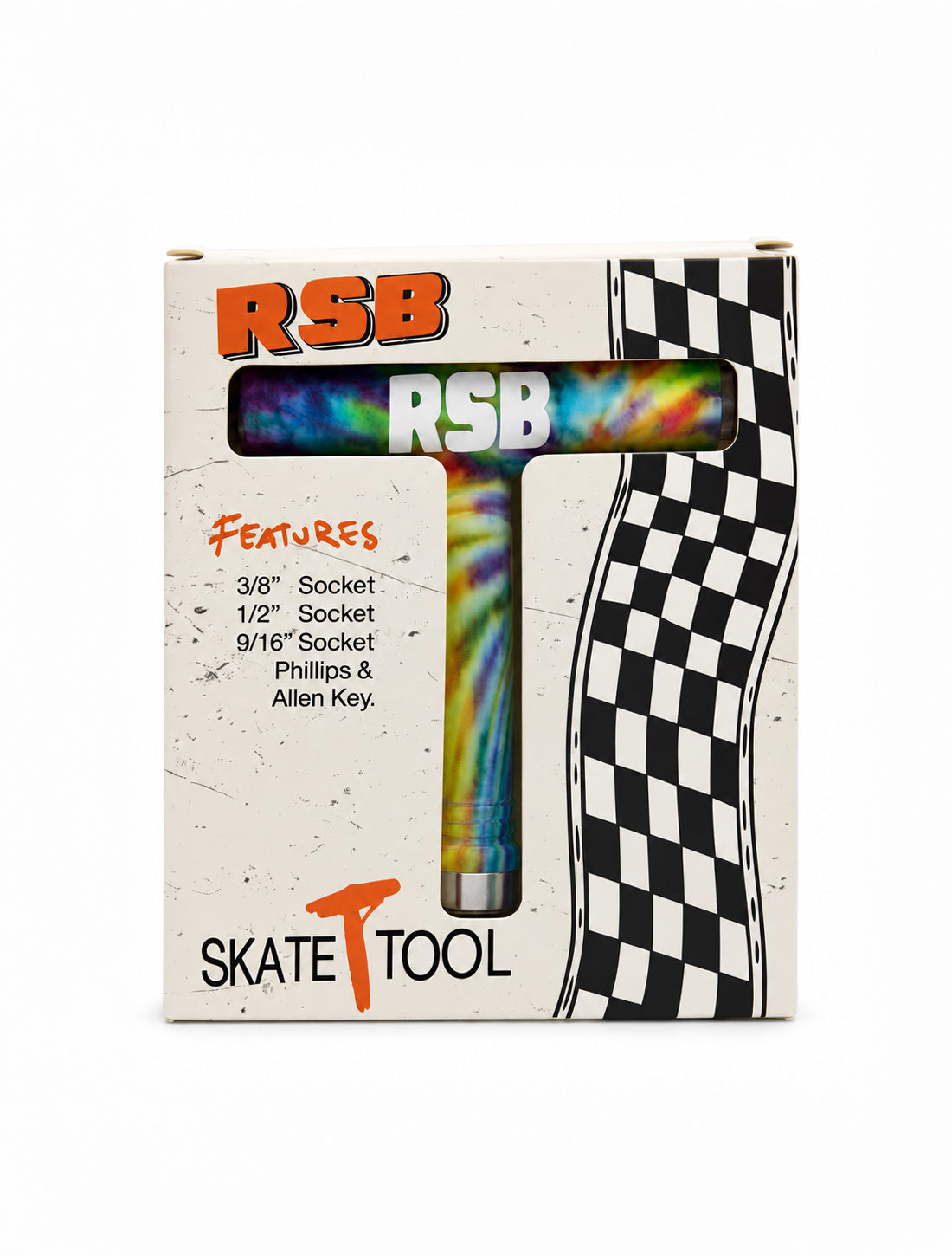 RSB Classic T Skate Tool Tie Dye