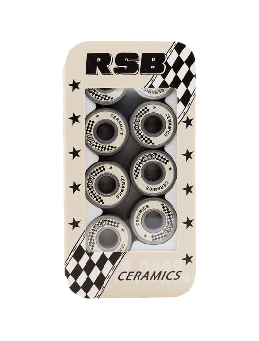RSB Ceramics Bearings 16 Pack in tin – Rock Star Bearings ceramic skate bearings