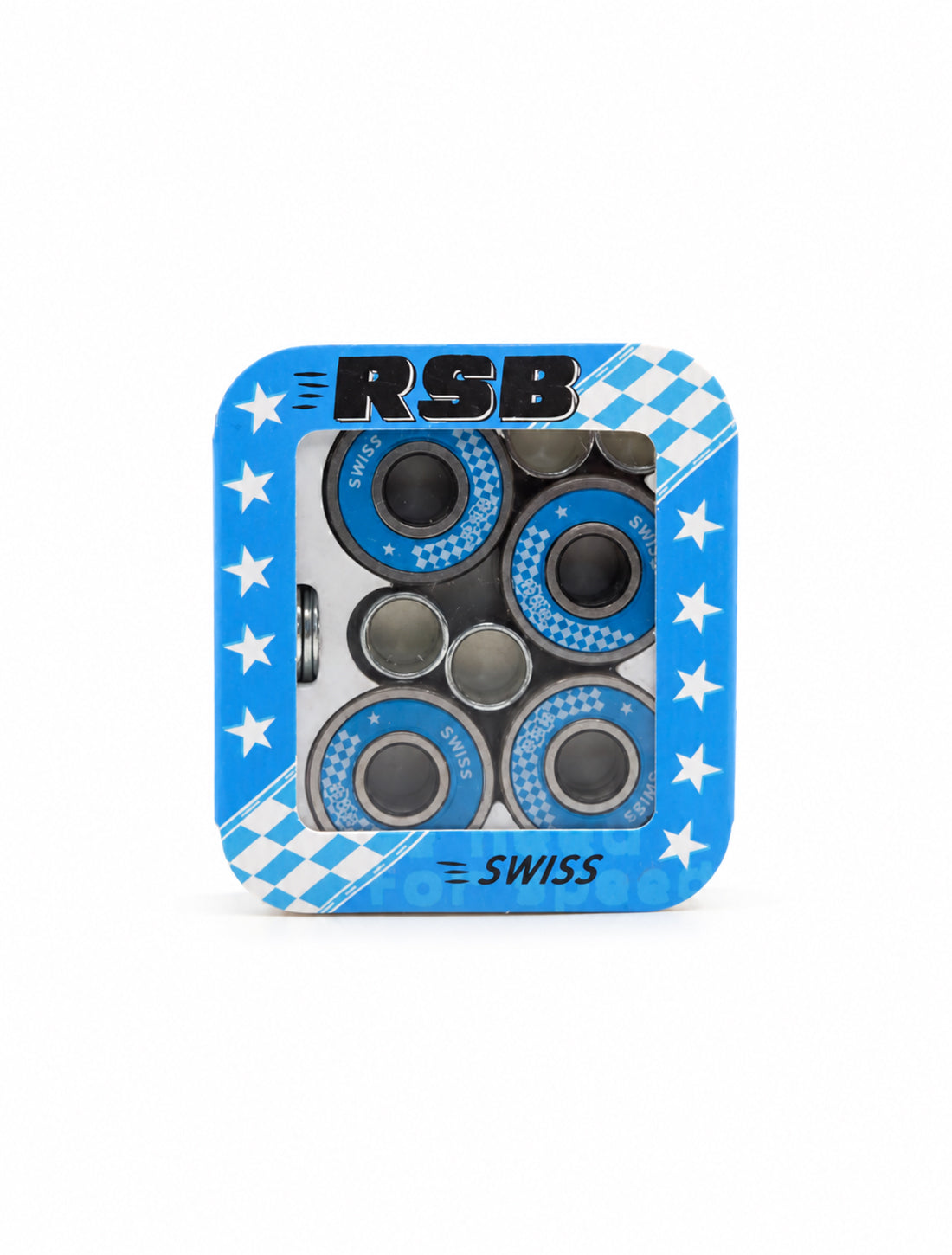 RSB Swiss Metal Bearings 8 Pack in tin – Rock Star Bearings