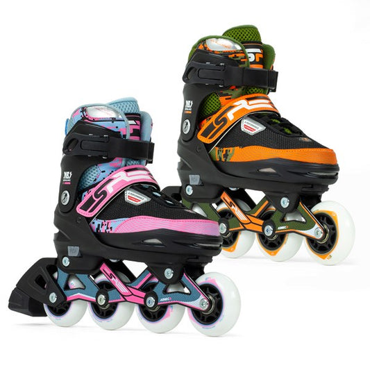 SFR PIXEL KIDS ADJUSTABLE INLINE SKATES