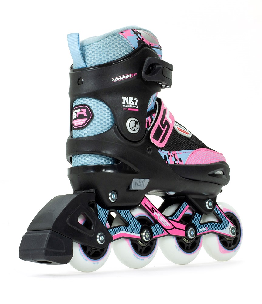 SFR PIXEL KIDS ADJUSTABLE INLINE SKATES