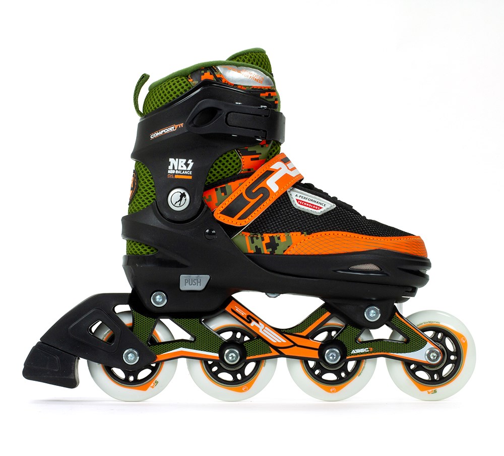 SFR PIXEL KIDS ADJUSTABLE INLINE SKATES
