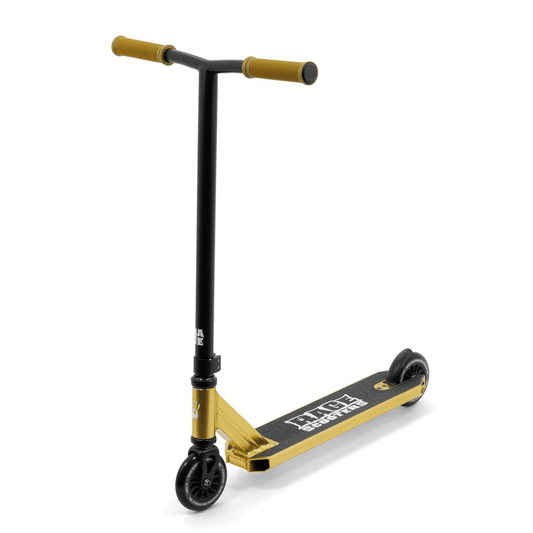 Rage One Stunt Scooter Gold
