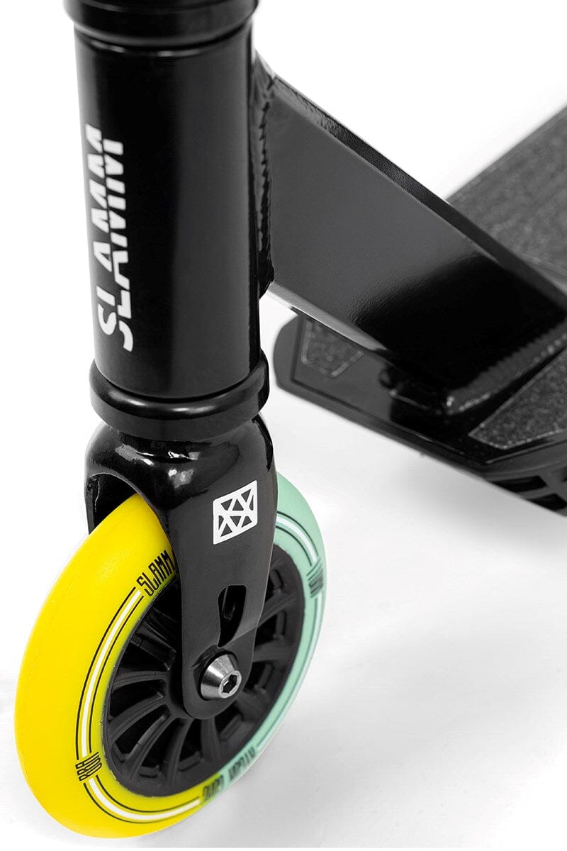 Slamm Classic Mini Pro Scooter Black/Green - deck detail