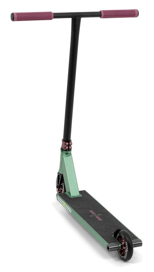 Slamm Assault Pro Scooter Green - back