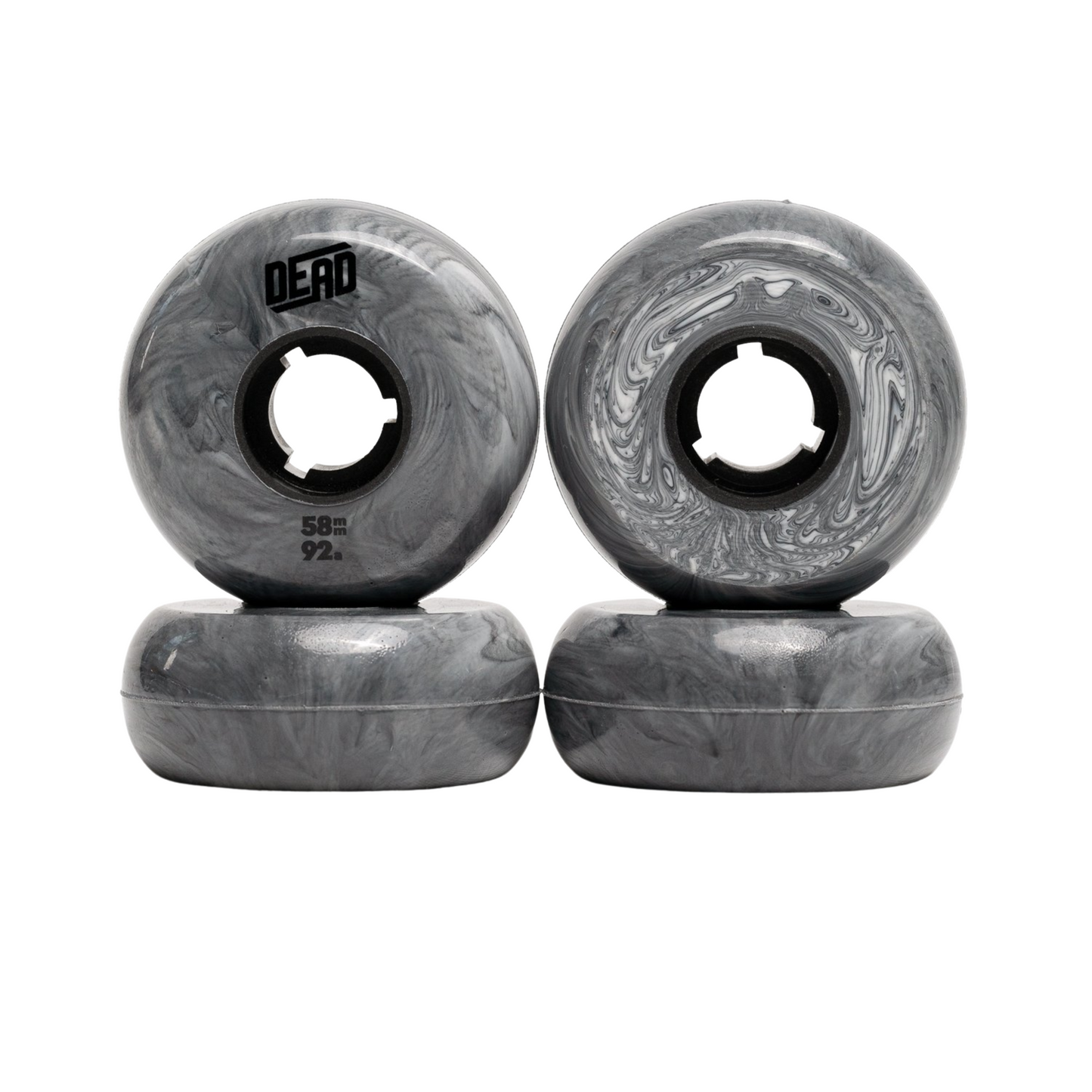 Dead Wheels Marbled Wheels - 4 Packs