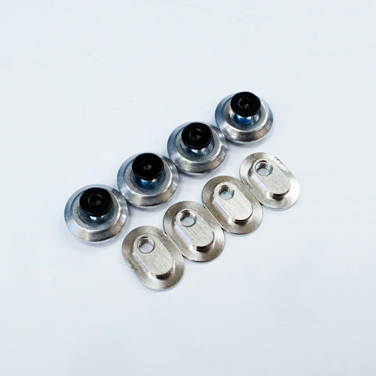 THEM 909 CUFF HARDWARE - SILVER
