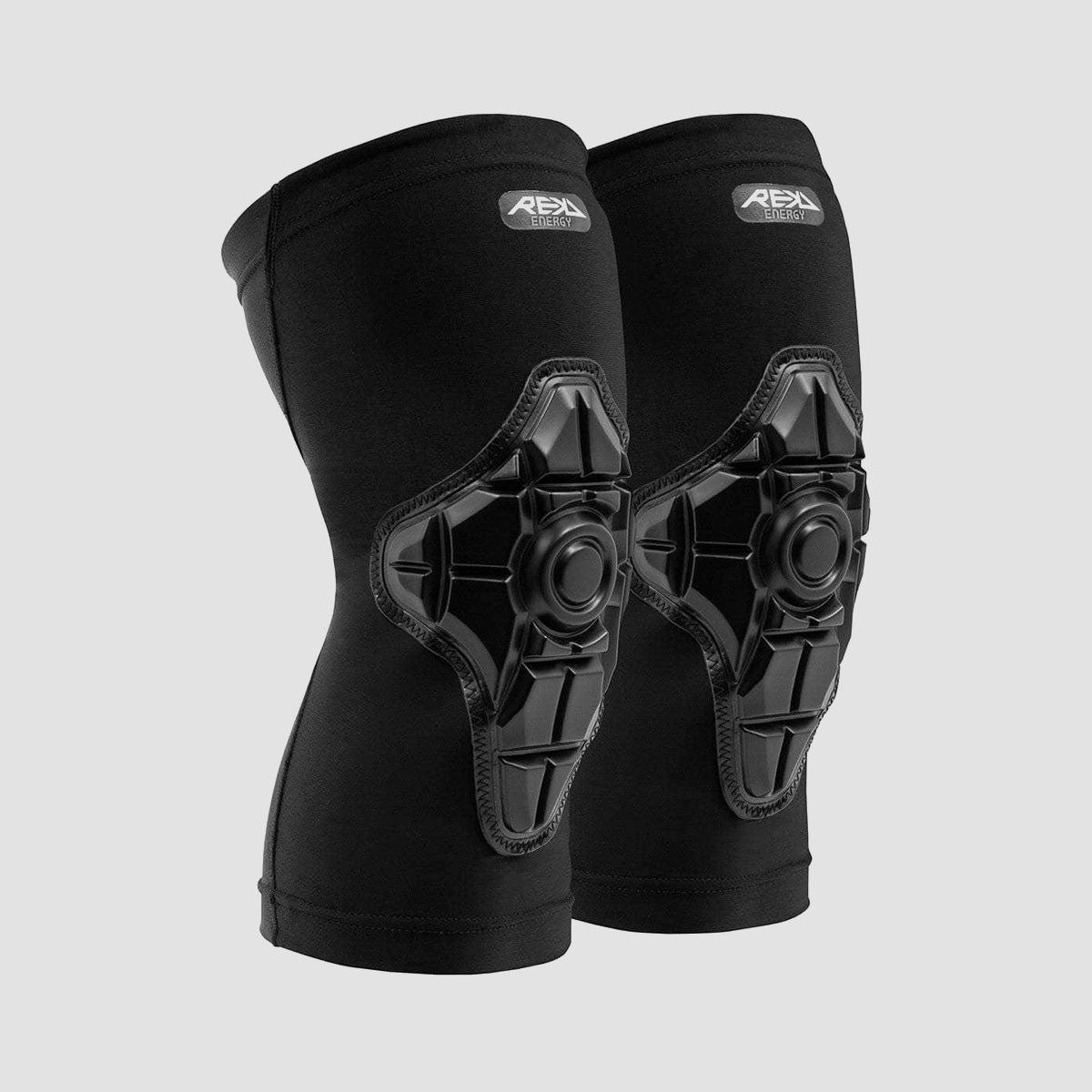 REKD Energy Knee Gaskets Black - pair
