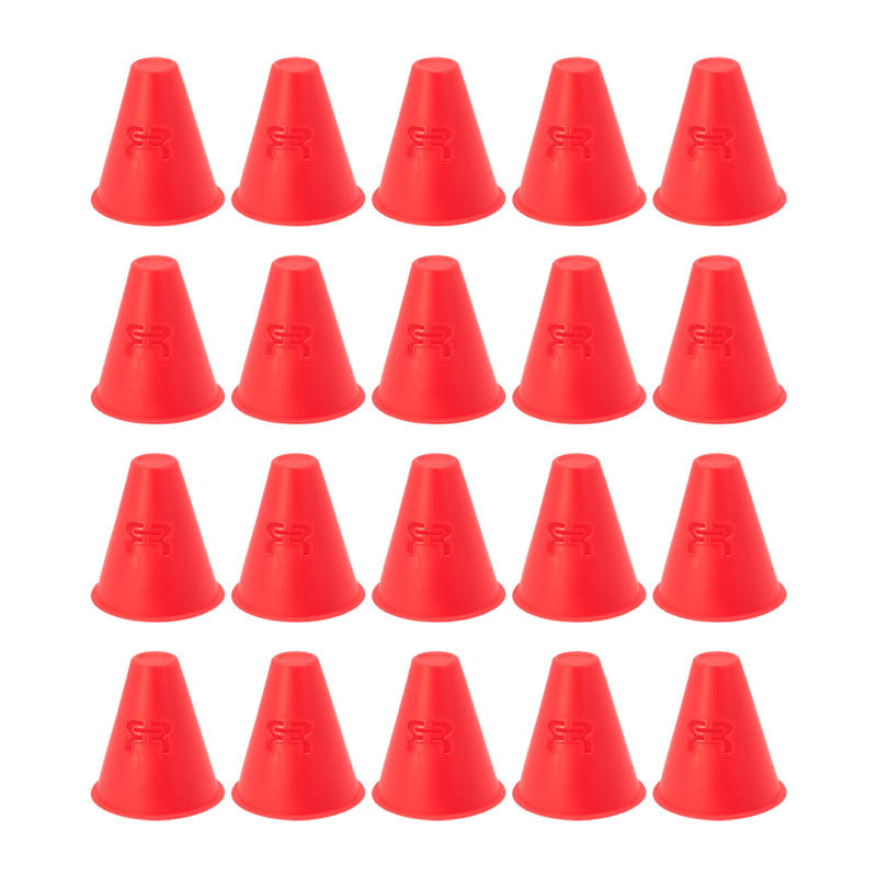 FR Skates slalom cones red, pack of 20