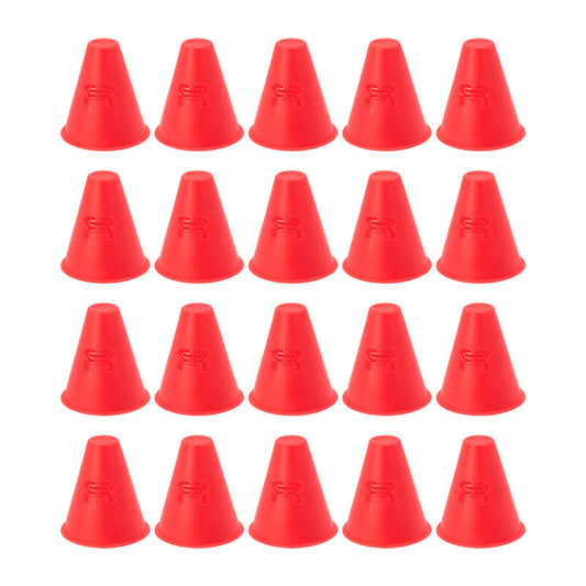 FR Skates slalom cones red, pack of 20
