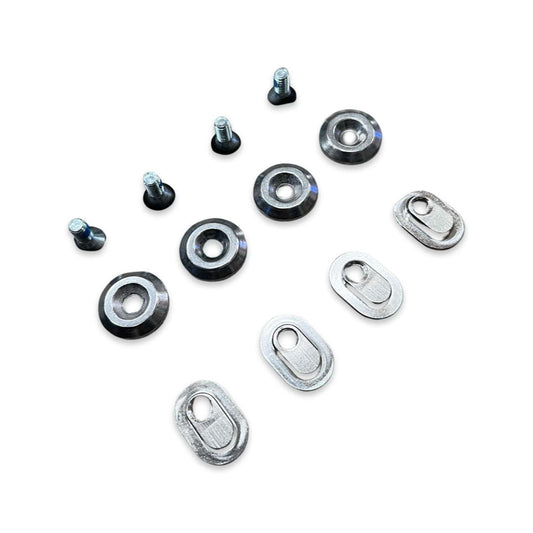 THEM 909 cuff hardware, silver – view 2