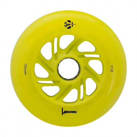 Luminous LED light-up inline skate wheels 110mm – view 3