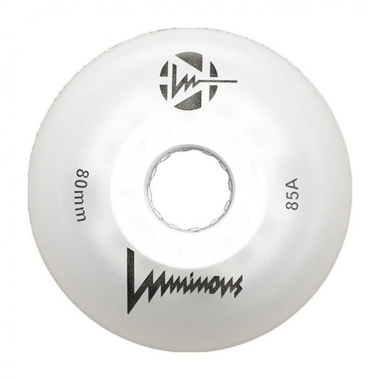 Luminous LED light-up inline skate wheels 80mm – view 5