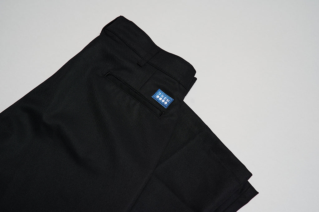 THEM WORKER PANTS - BLACK